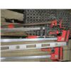 Image 3 : 7 clamps and a level, Includes pair of Bessey 24" clamps