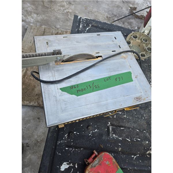 tile saw