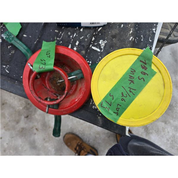 tree stand and concrete nails