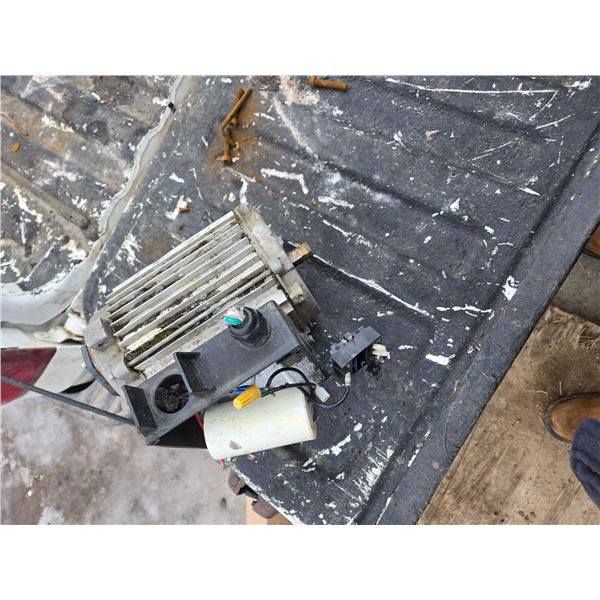 non-working log splitter for parts or repair - motor seized