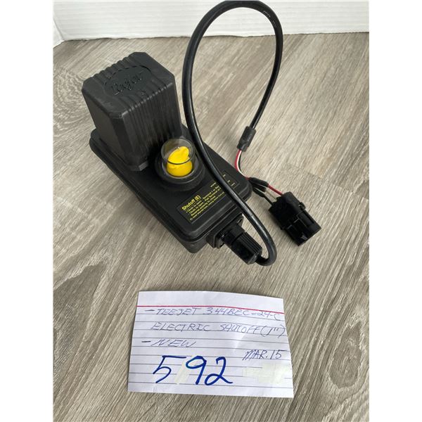 Tee Jet electric shutoff - new