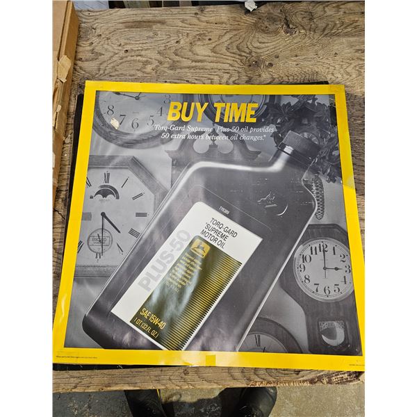 John Deere Oil Poster