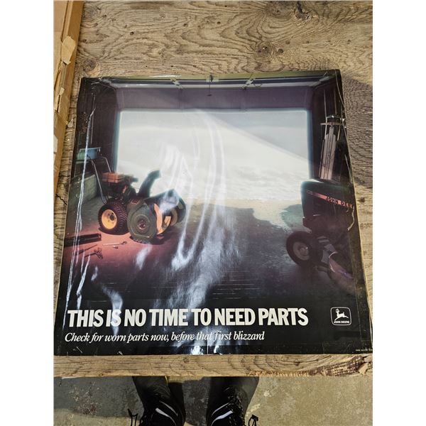 John Deere Parts Poster