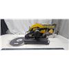 Image 1 : 4 saw cutting wheels and Delco machinery 14" abrasive cut off saw