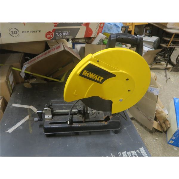 Dewalt 14" chop saw