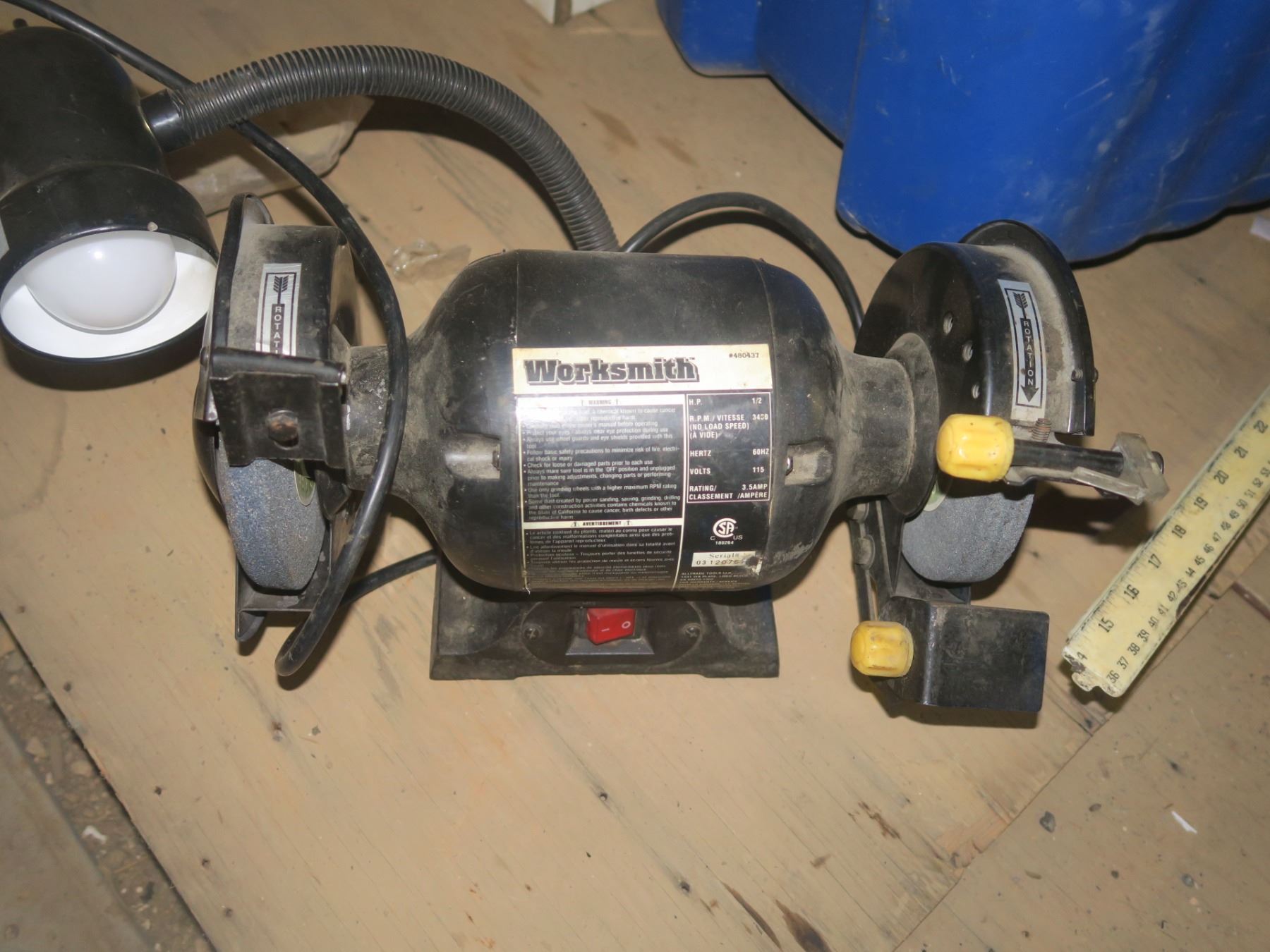 worksmith bench grinder - Schmalz Auctions