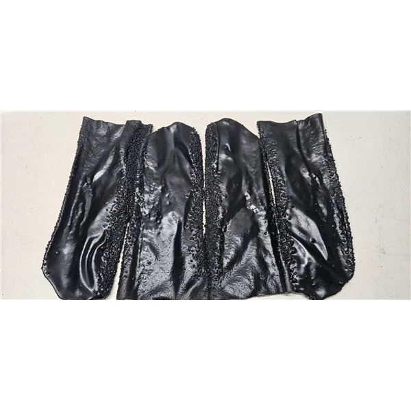 2 pairs of rubber safety gloves