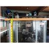 Image 2 : glass display case 63"h x 15.5"w x 13.5"L