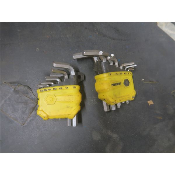 two allen wrench sets