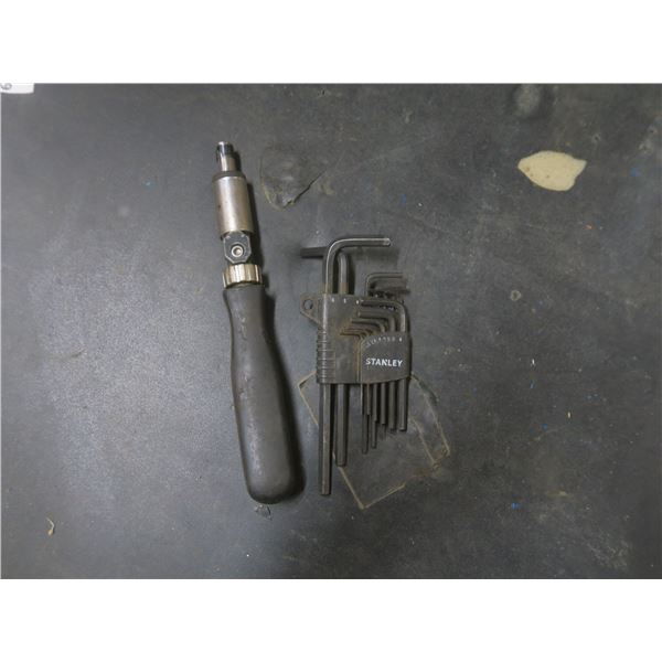 ratchet screwdriver and allen wrench set