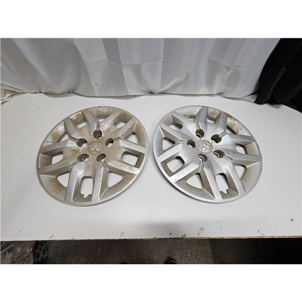 Pair of Dodge Wheel Covers