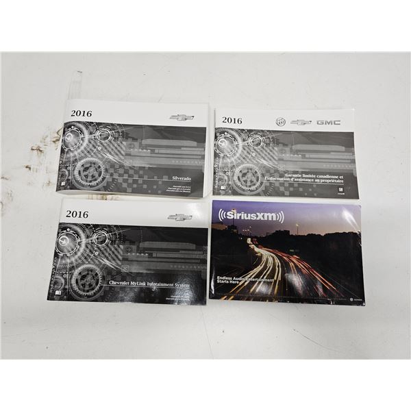 2016 Chevrolet Silverado Manuals