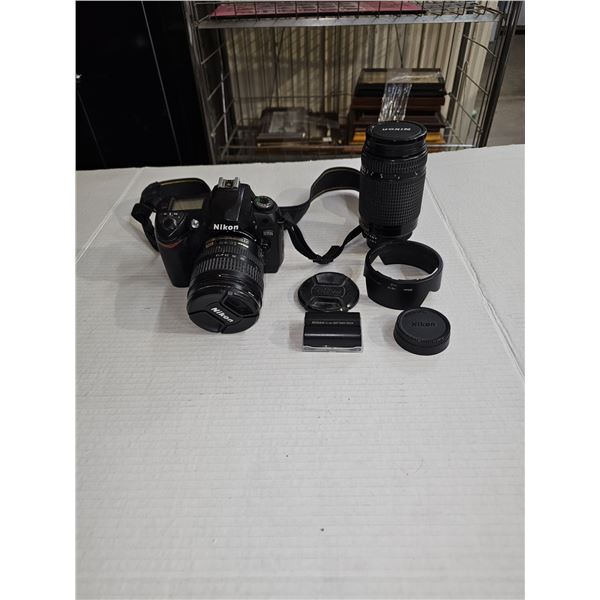 Nikon D70S Digital Camera, Bag, Accessories