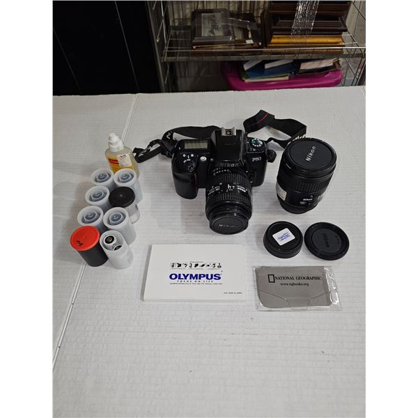 Nikon F60 Camera, Accessories & Pelican 1400 Case