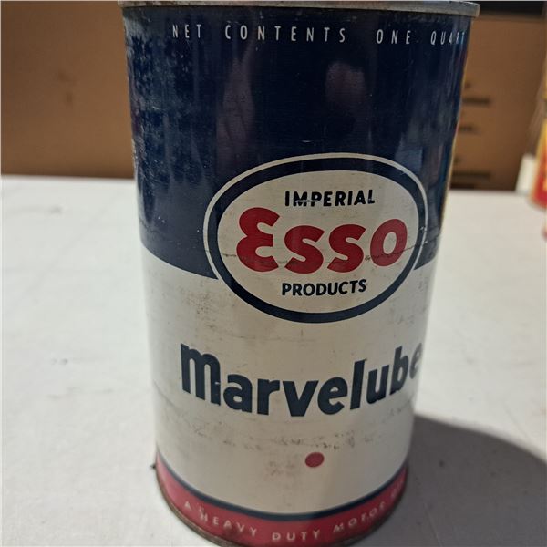 Esso marvelube tin