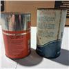 Image 3 : coop oil can and Texaco havoline can
