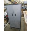 Image 2 : Large Whirlpool steel lockable storage cabinet  on wheels.  comes with two keys