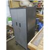 Image 3 : Large Whirlpool steel lockable storage cabinet  on wheels.  comes with two keys