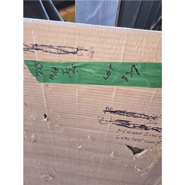 sealed window glass - 27-1/2"x32"