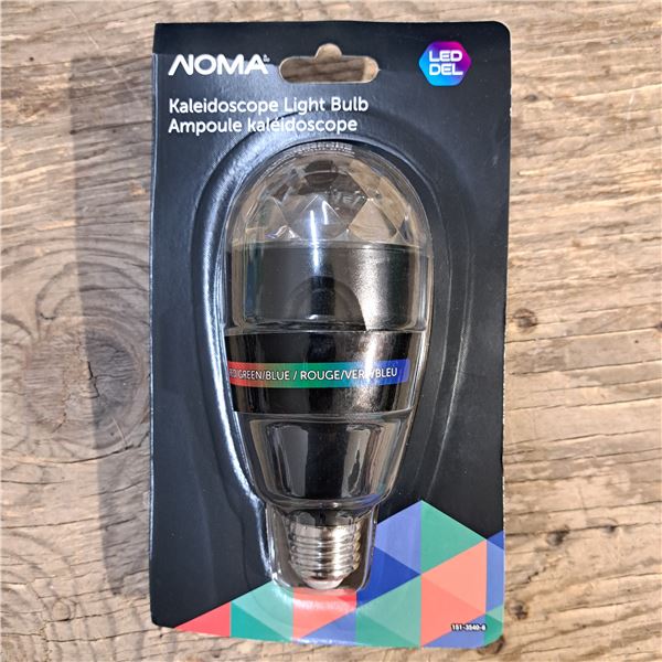 kaleidoscope LED light bulb