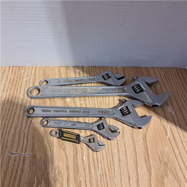Various steel wrenches