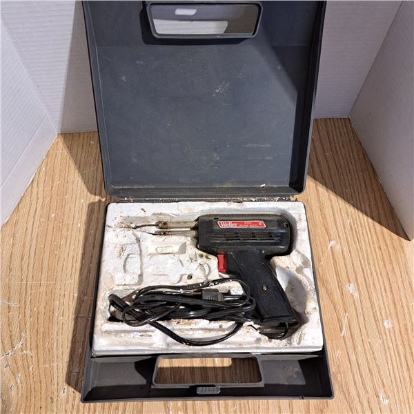 Weller soldering gun with case no battery