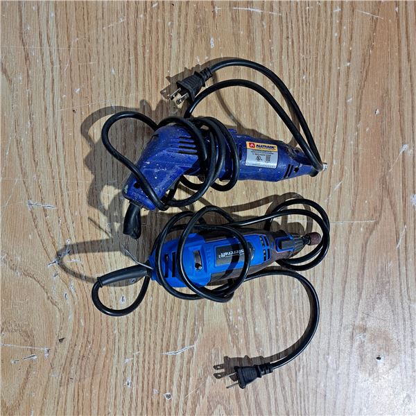 2 rotary tools corded