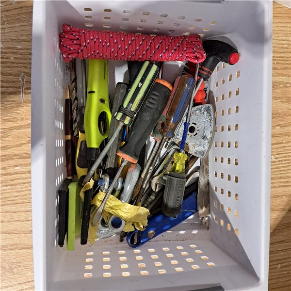 Basket of tools