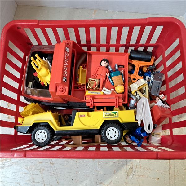 Basket of toys