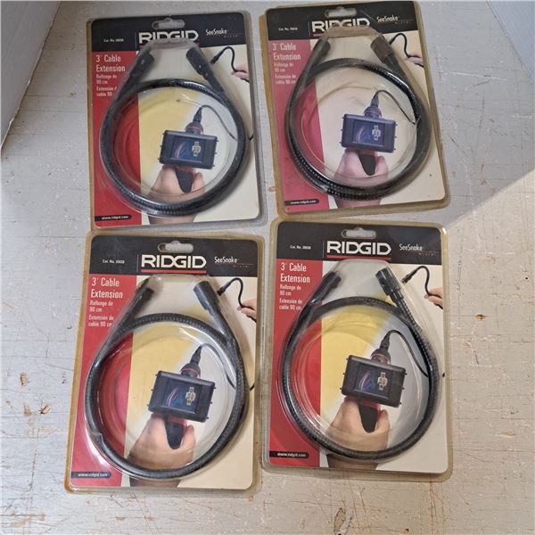 3' cable extension *4