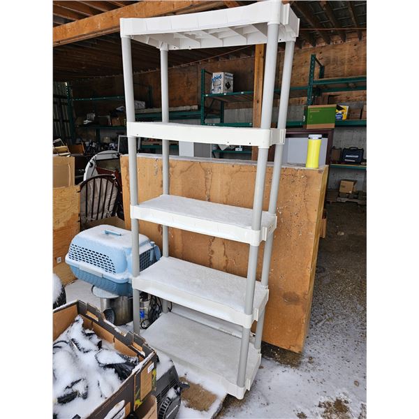 Plastic Shelving Unit