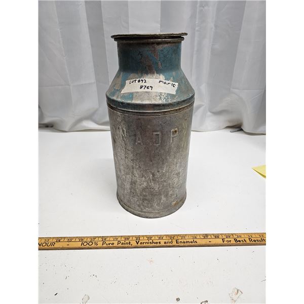 Vintage Milk Canister
