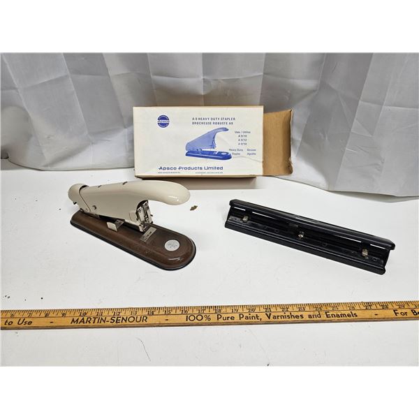 3 Hole Punch & Stapler