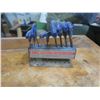 Image 1 : 10pc T-handle hex key set