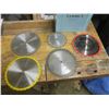 Image 1 : assorted saw blades - all good quality and sharp
