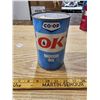 Image 1 : Vintage CO-OP OK Motor Oil 1 Quart Full