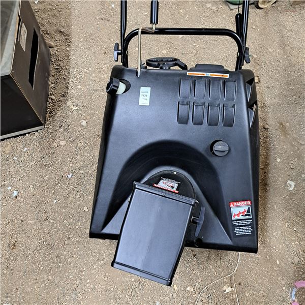 Medium black snow blower