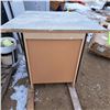 Image 3 : brown cabinet with counter top 25"L-42"W-36"H