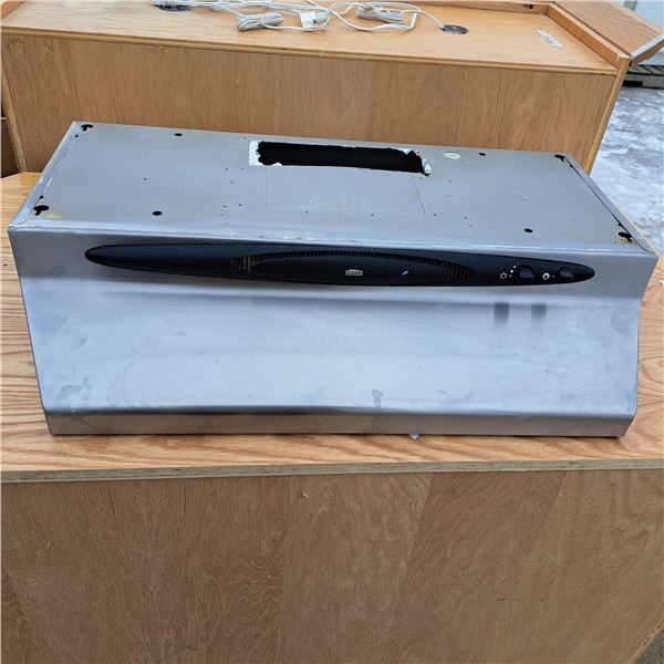 metal stove hood