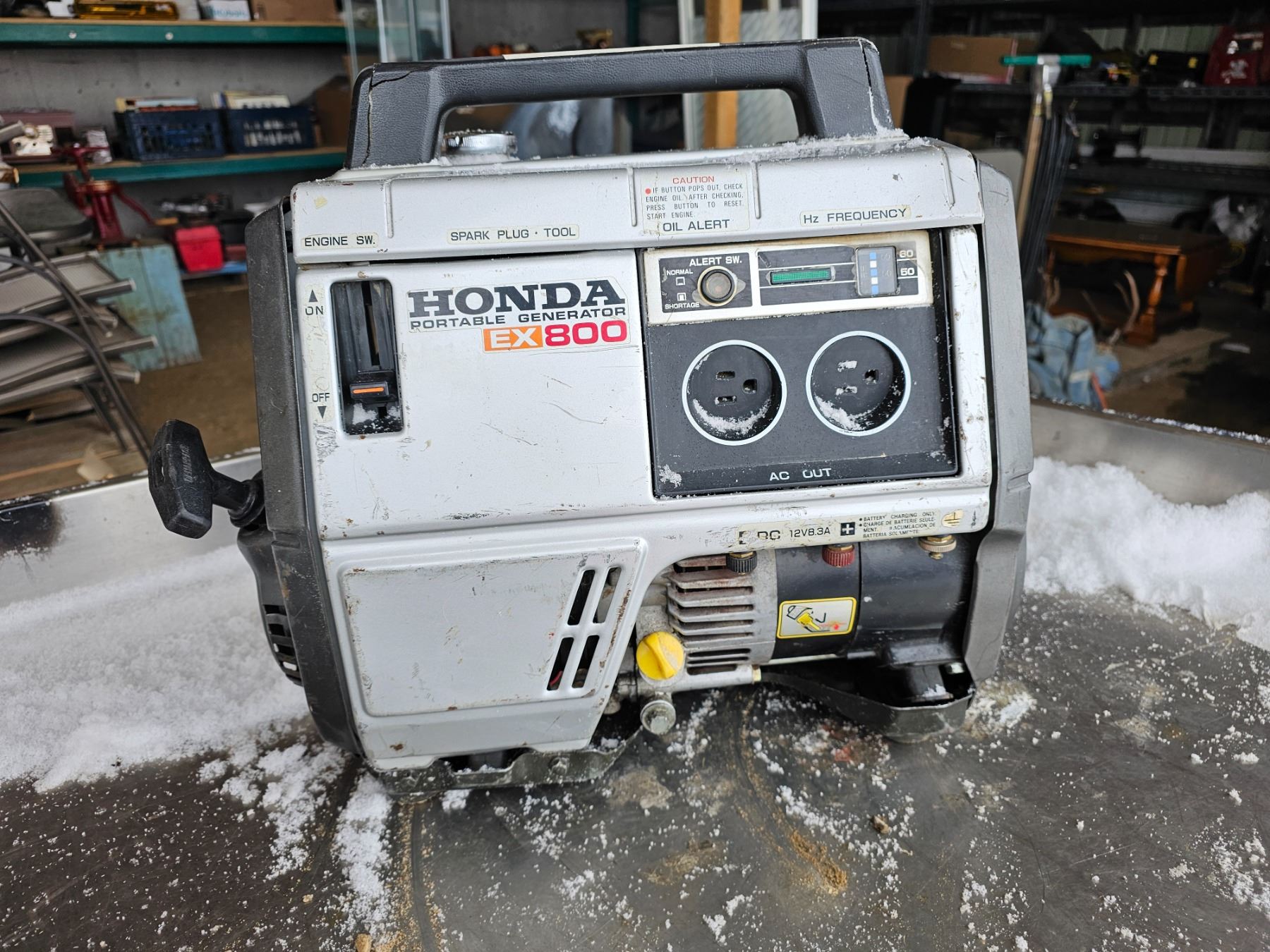Honda EX800 Gas Generator Schmalz Auctions honda-ex800-gas-generator-schmalz-auctions
