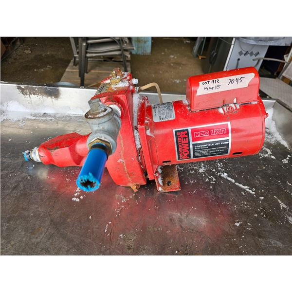 RedLion Convertible Jet Pump