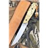 Image 1 : CRAIG DIXON: Gene Ingham Custom Small Boner Fixed Blade Knife with Tamarind Handle