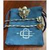 Image 1 : RUSSELL & MARY EDITH STACY: Custom Engraved DSC Life Member Lapel Pin and Hat Picks by Clint Orms
