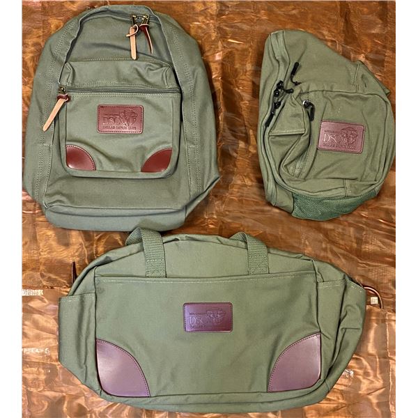 RUSSELL & MARY EDITH STACY: DSC Life Member Boyt Duffel, Backpack and Accessory Sling Pack