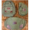 Image 1 : RUSSELL & MARY EDITH STACY: DSC Life Member Boyt Duffel, Backpack and Accessory Sling Pack
