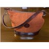 Image 1 : MARK & CAROL LITTLE: Capybara Leather Handbag