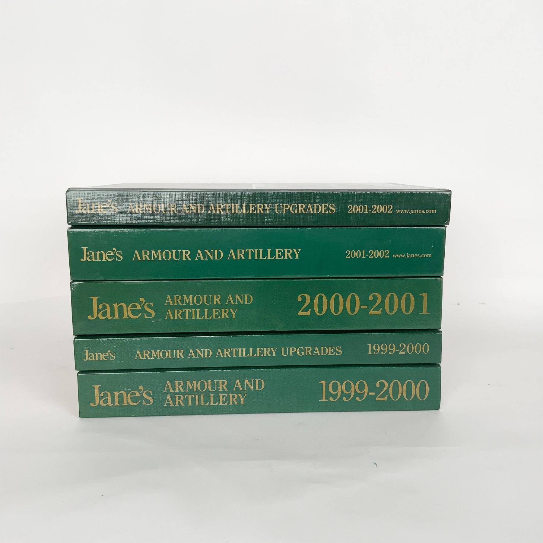 5 Jane Armour and Artillery Reference Books 1999-2002