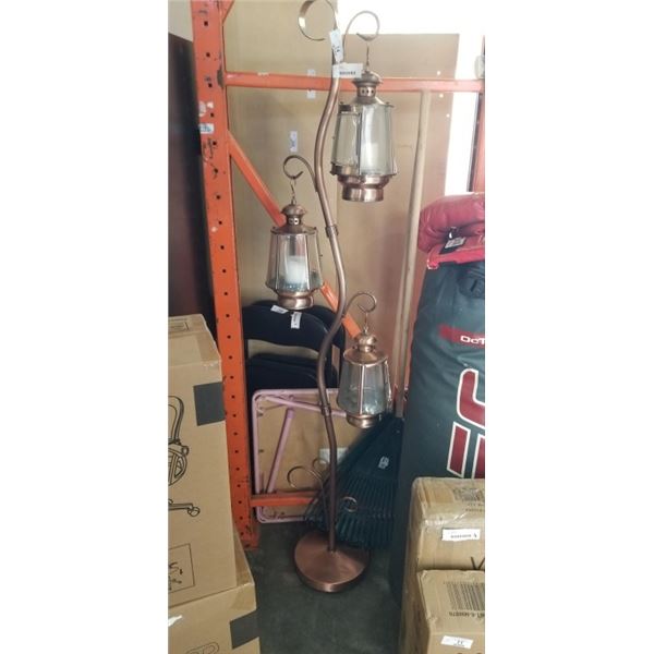 6FT 3 LANTERN LAMP