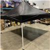 Image 2 : AS NEW 10FT X 10FT STEEL INSTANT UP CANOPY, COMMERCIAL GRADE, BLACK TOP, RETAIL$399