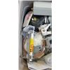 Image 2 : TOTE OF ASSORTED ELECTRICAL COMPONENTS
